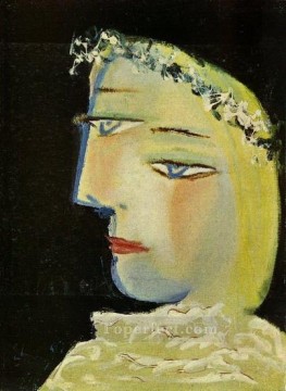 Retrato de Marie Therese 3 1937 Cubista Pinturas al óleo